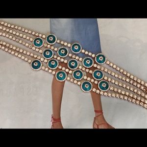 Evil eye tennis bracelet Turkish evil eye jewelry